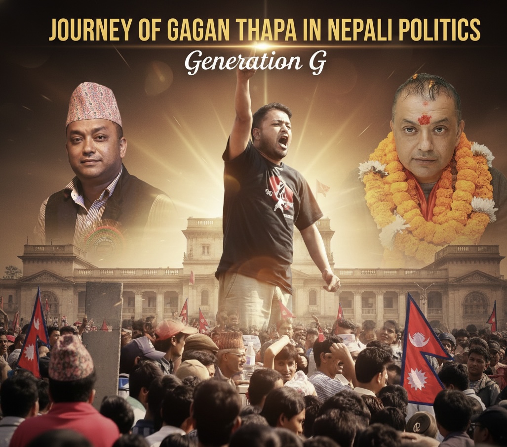 गगन थापाको राजनैतिक यात्रा : विद्यार्थी राजनीतिबाट सभापतिसम्म